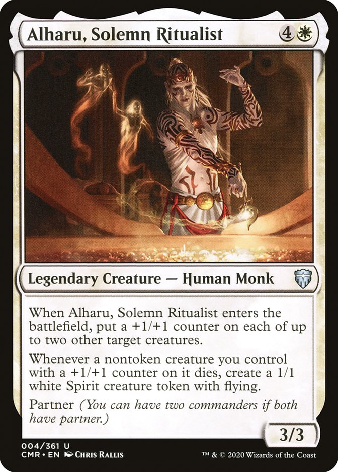 Alharu, Solemn Ritualist [Commander Legends] Foil