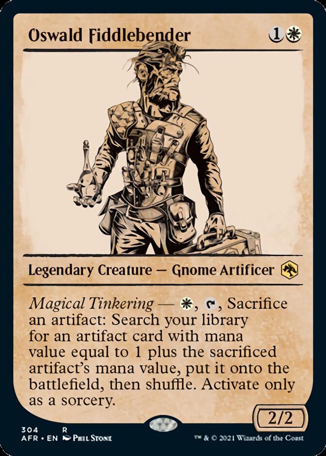 Oswald Fiddlebender (Showcase) [Dungeons & Dragons: Adventures in the Forgotten Realms] Foil