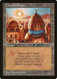 City of Brass (Oversized) [Oversize Cards] Foil