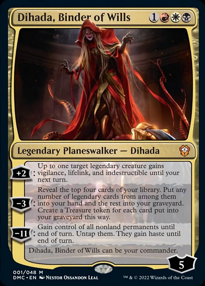 Dihada, Binder of Wills [Dominaria United Commander] Foil