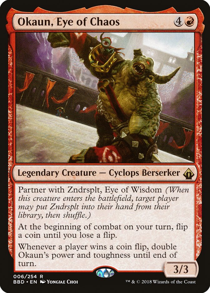 Okaun, Eye of Chaos [Battlebond] Foil