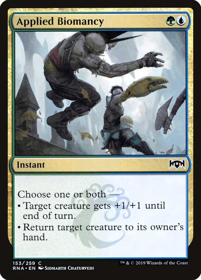 Applied Biomancy [Ravnica Allegiance] Foil