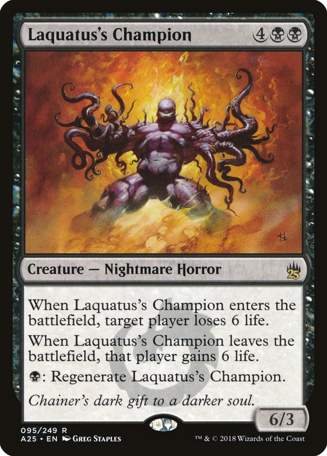 Laquatus's Champion [Masters 25] Foil