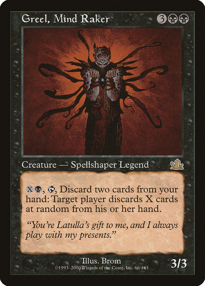 Greel, Mind Raker [Prophecy] Foil