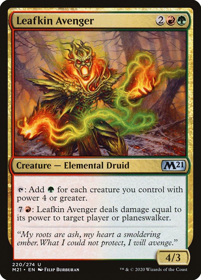 Leafkin Avenger [Core Set 2021] Foil
