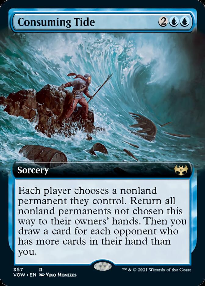 Consuming Tide (Extended Art) [Innistrad: Crimson Vow] Foil
