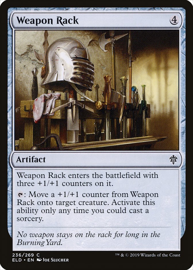 Weapon Rack [Throne of Eldraine] Foil