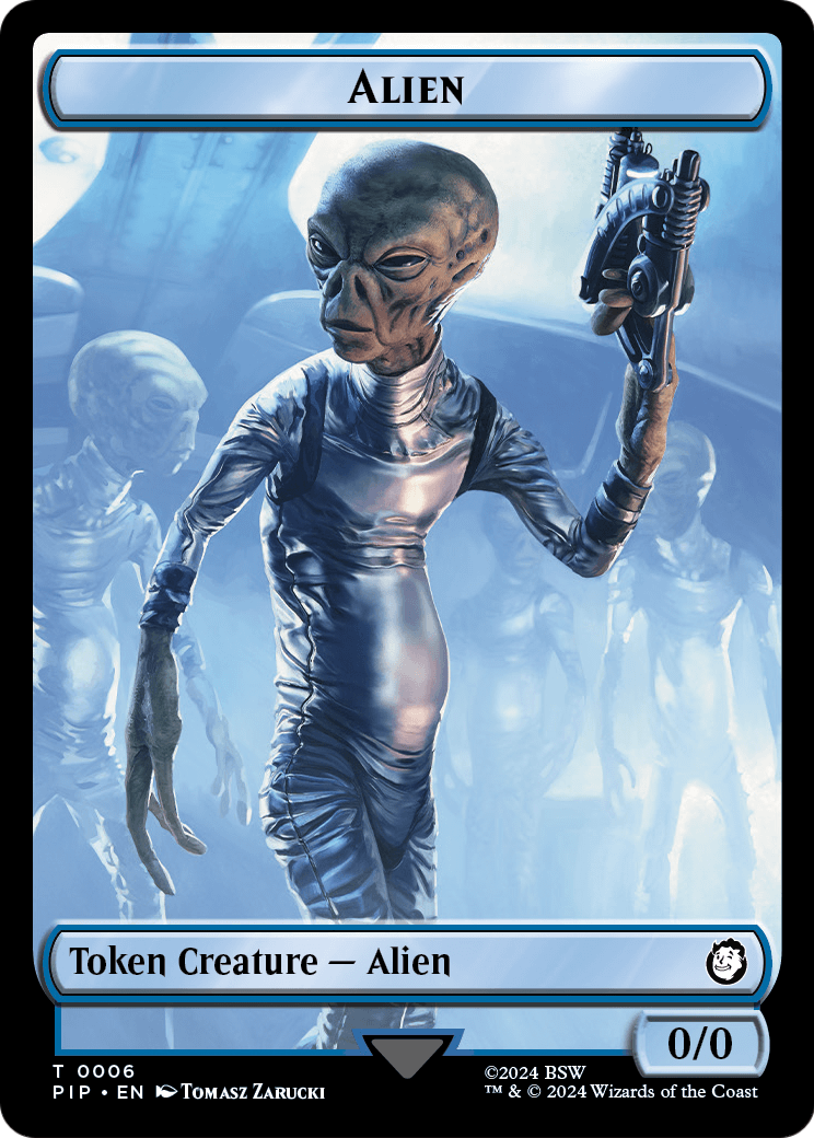 Alien  [Fallout Tokens] Foil
