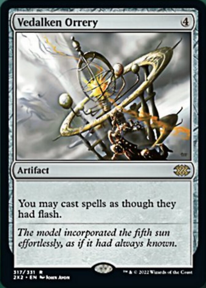 Vedalken Orrery [Double Masters 2022] Foil