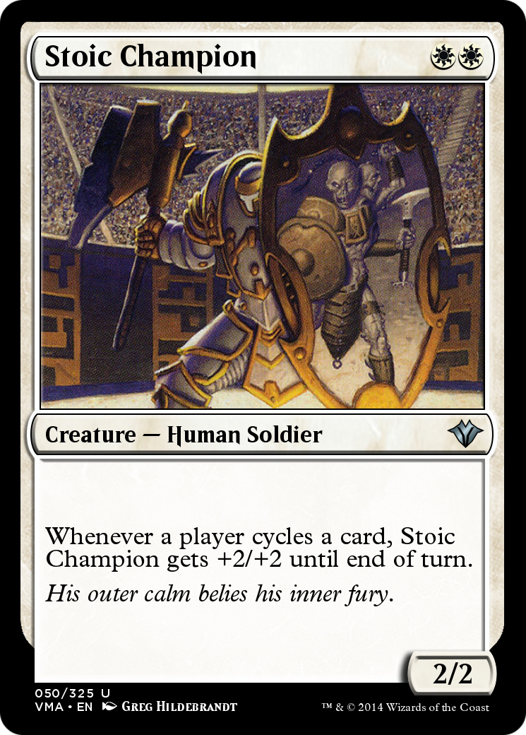 Stoic Champion  [Vintage Masters] Foil