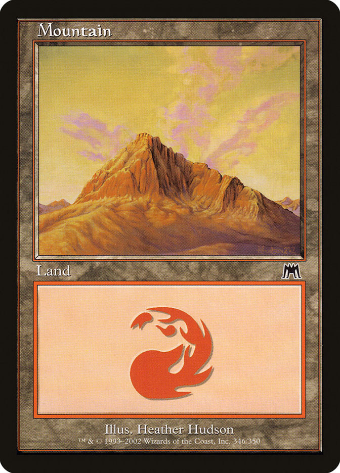 Mountain (346) [Onslaught] Foil