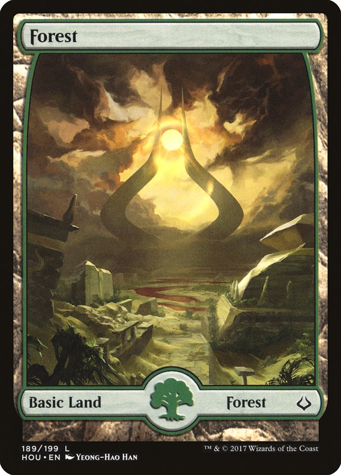 Forest (189) [Hour of Devastation] Foil