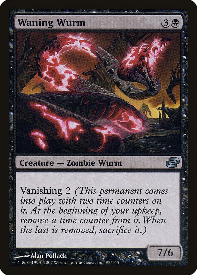 Waning Wurm [Planar Chaos] Foil