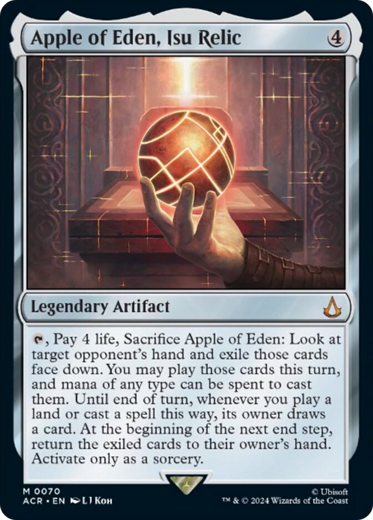 Apple of Eden, Isu Relic [Assassin's Creed] Foil