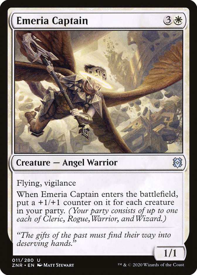 Emeria Captain [Zendikar Rising] Foil