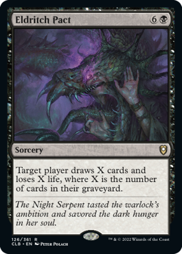 Eldritch Pact [Commander Legends: Battle for Baldur's Gate] Foil