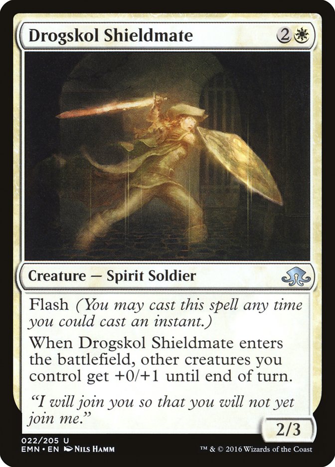 Drogskol Shieldmate [Eldritch Moon] Foil