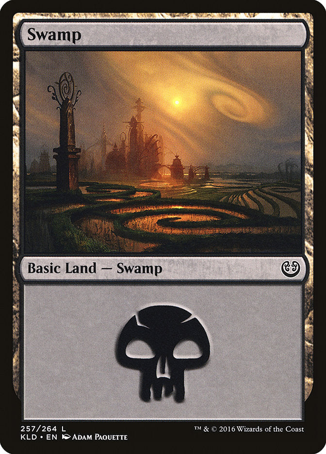 Swamp (257) [Kaladesh] Foil