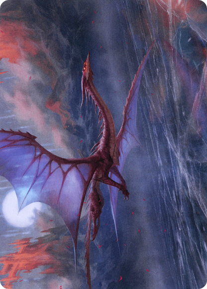 Manaform Hellkite // Manaform Hellkite  [Crimson Vow Art Series] (Borderless)