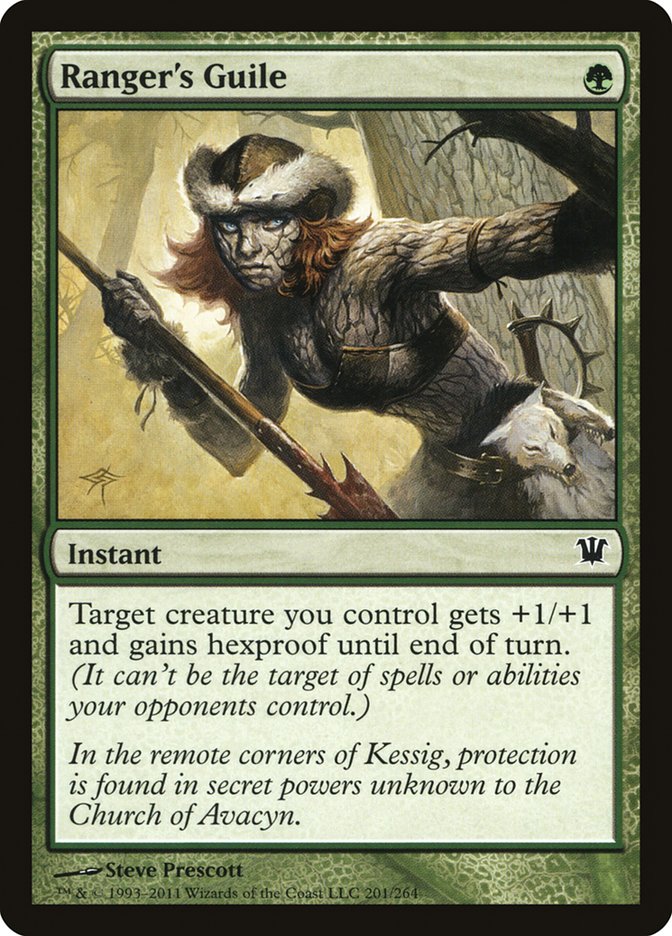 Ranger's Guile [Innistrad] Foil