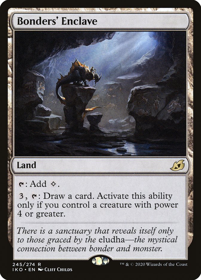 Bonders' Enclave [Ikoria: Lair of Behemoths] Foil