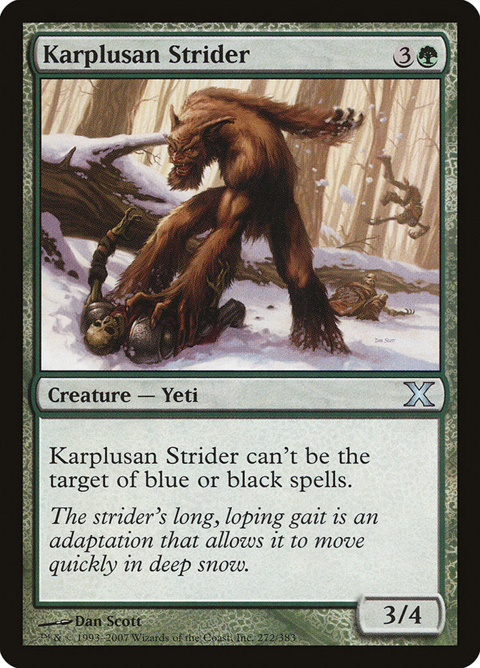 Karplusan Strider [Tenth Edition] Foil
