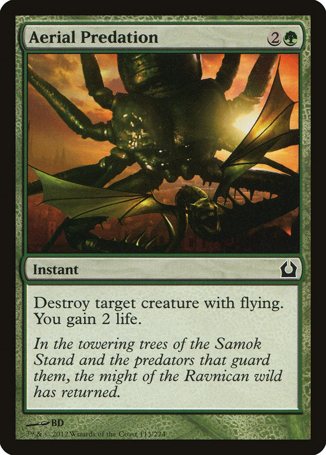 Aerial Predation [Return to Ravnica] Foil