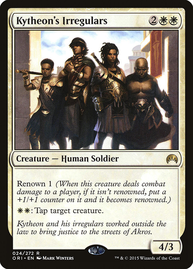 Kytheon's Irregulars [Magic Origins] Foil