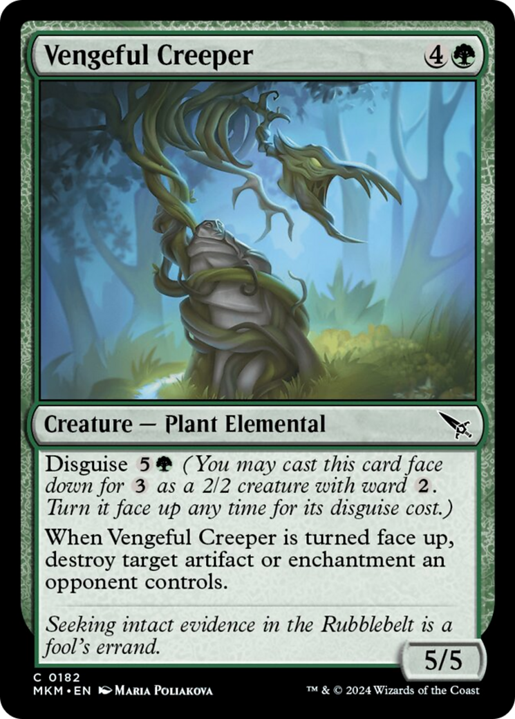 Vengeful Creeper [Murders at Karlov Manor] Foil