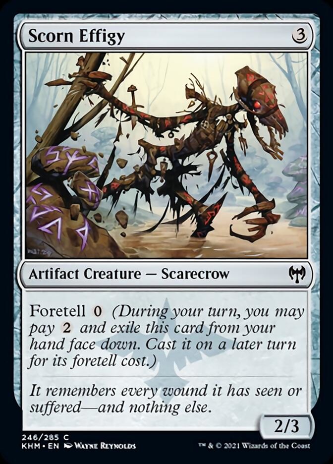 Scorn Effigy [Kaldheim] Foil