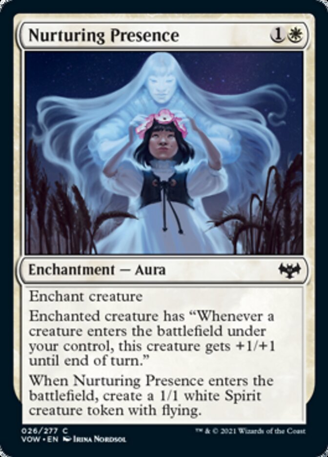 Nurturing Presence [Innistrad: Crimson Vow] Foil