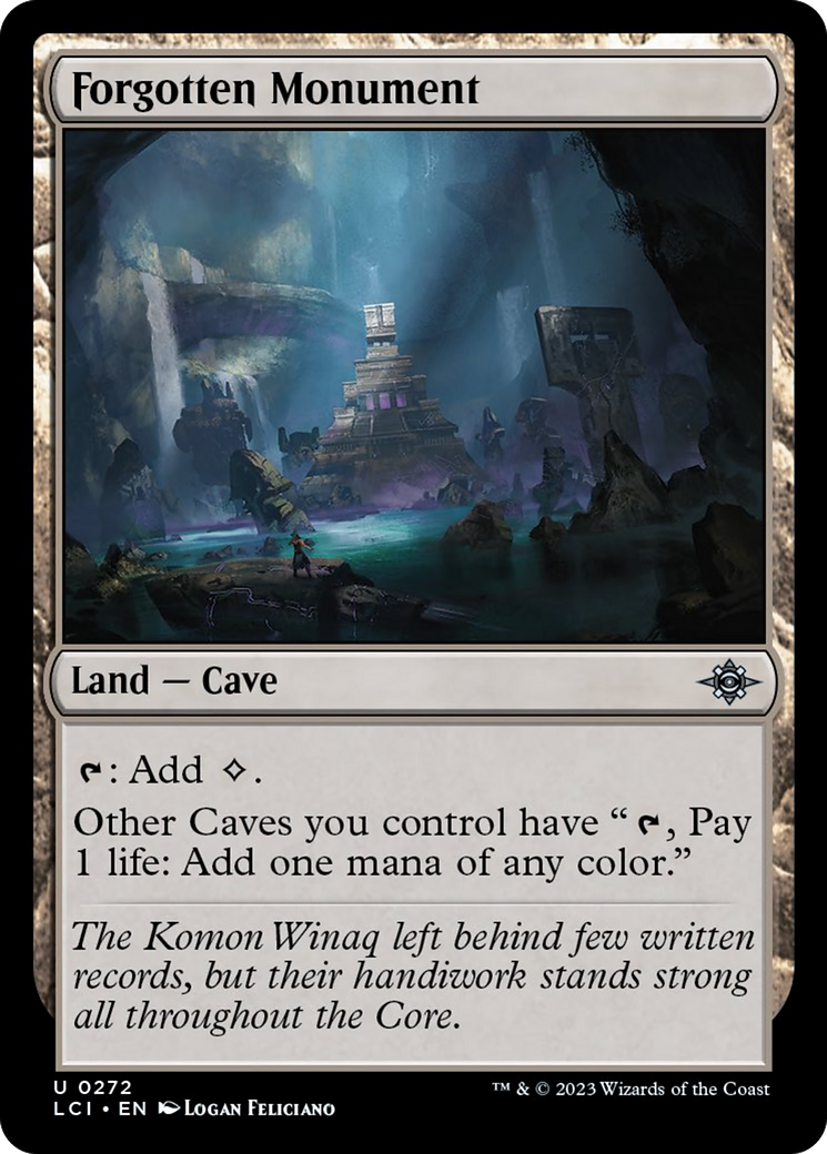 Forgotten Monument [The Lost Caverns of Ixalan] Foil