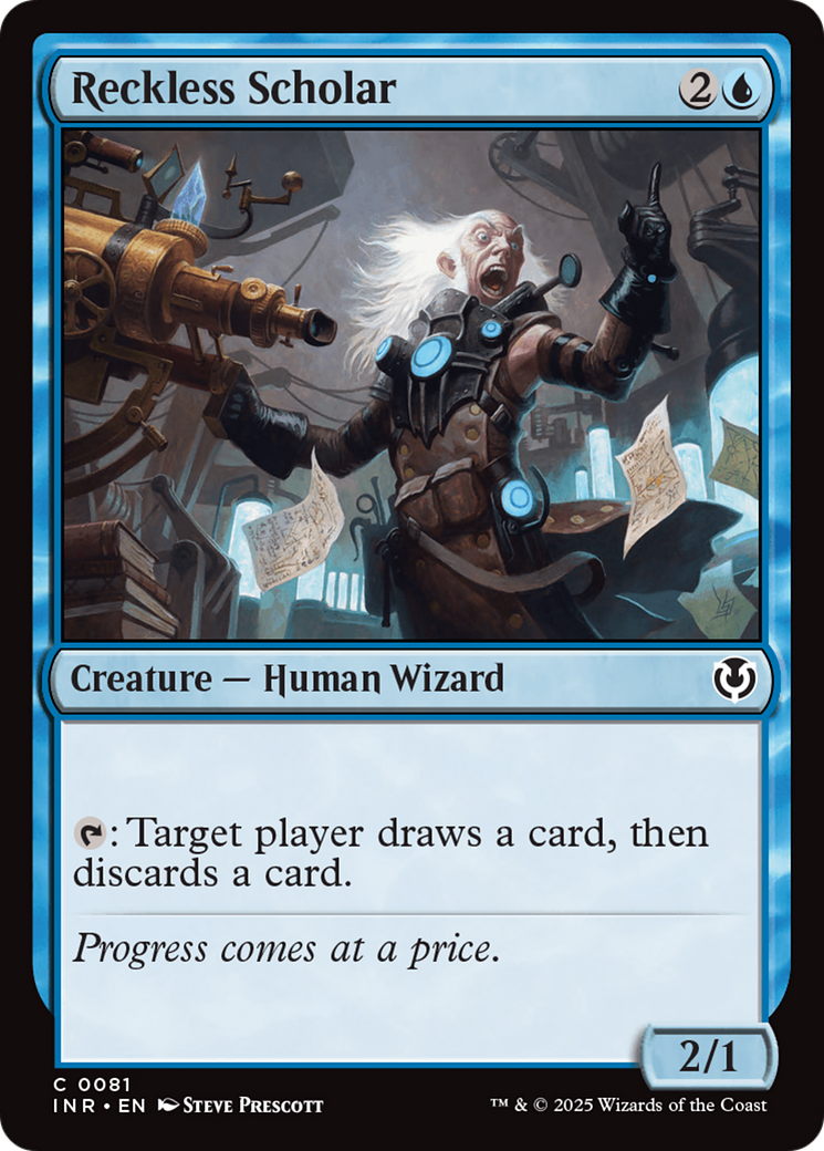 Reckless Scholar [Innistrad Remastered] Foil