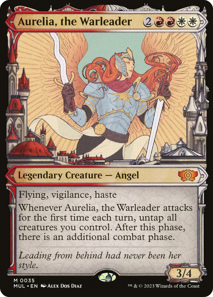 Aurelia, the Warleader [Multiverse Legends] Foil