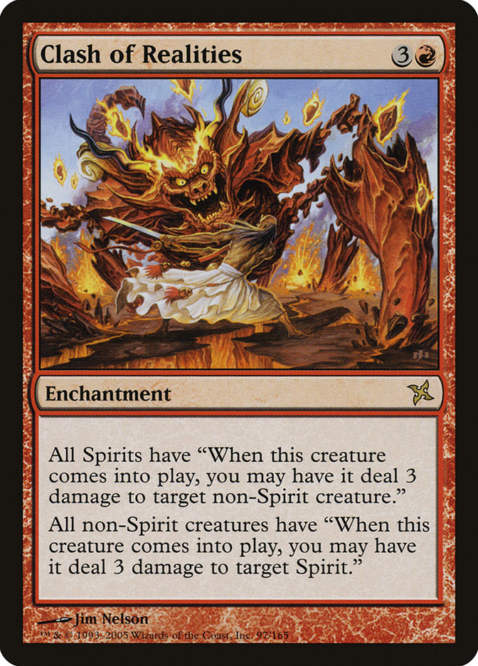 Clash of Realities [Betrayers of Kamigawa] Foil