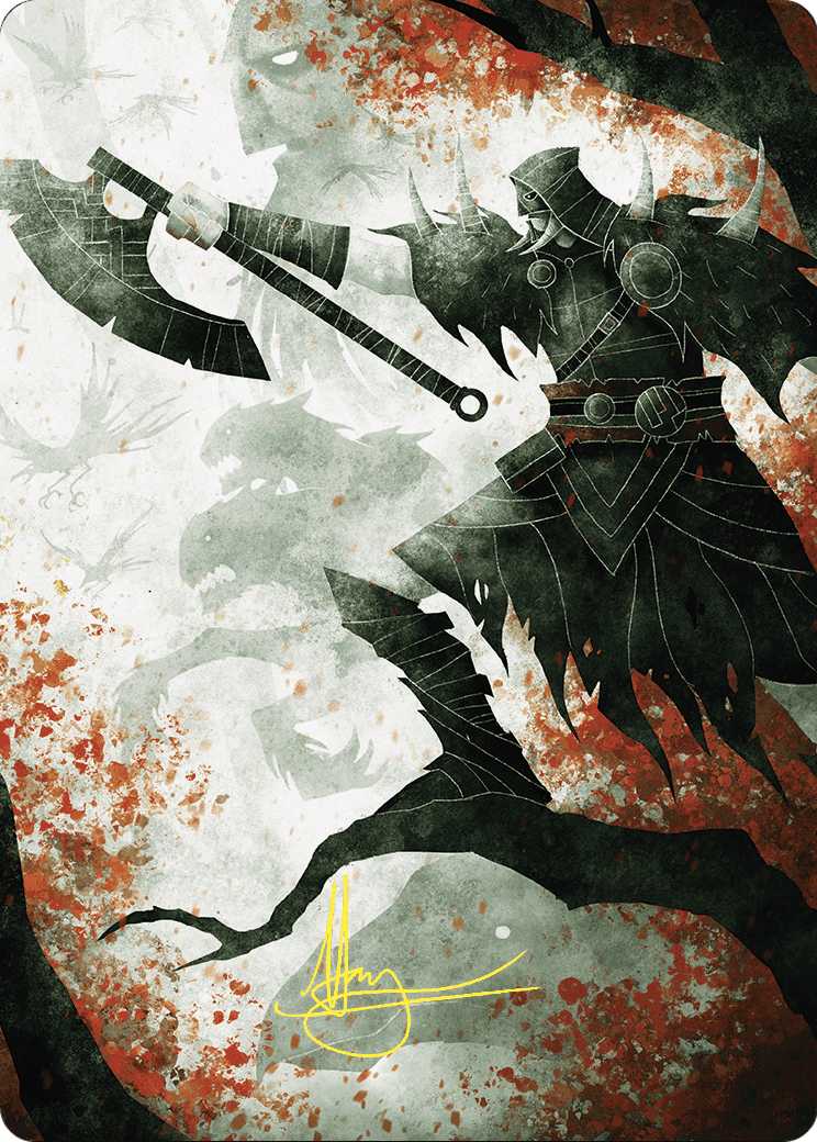Garruk's Uprising // Garruk's Uprising  [Wilds of Eldraine Art Series] (Borderless) Foil