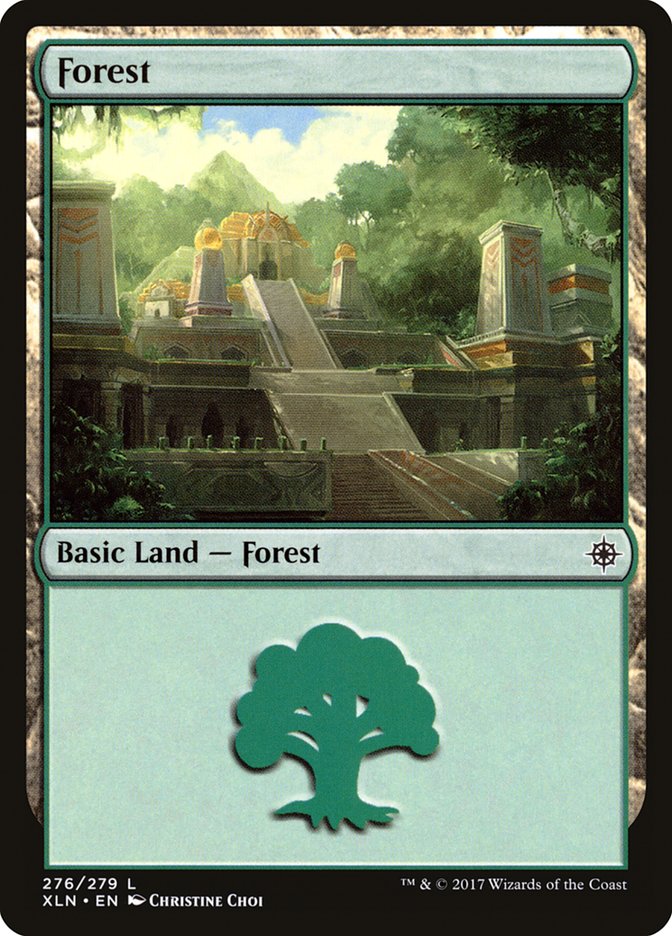 Forest (276) [Ixalan] Foil
