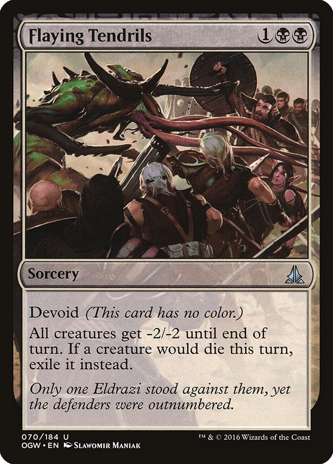 Flaying Tendrils [Oath of the Gatewatch] Foil