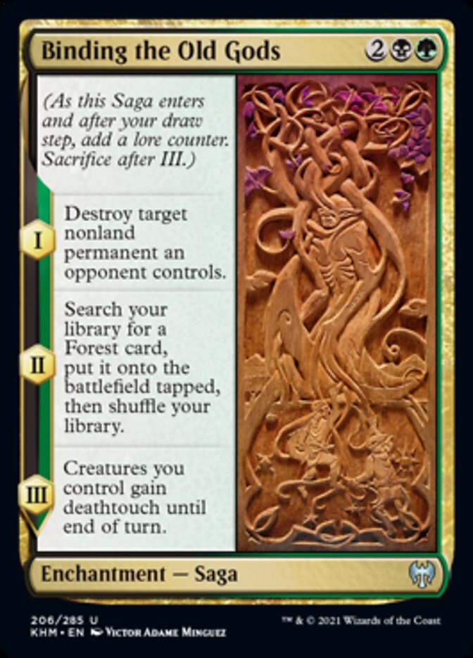 Binding the Old Gods [Kaldheim] Foil