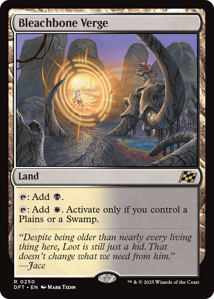 Bleachbone Verge [Aetherdrift] Foil