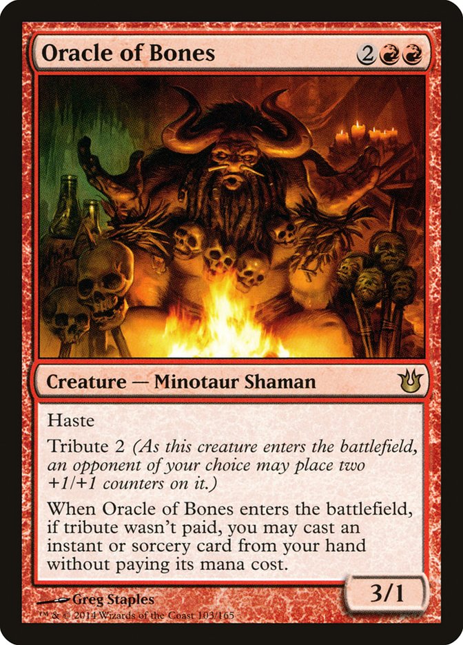 Oracle of Bones [Born of the Gods] Foil