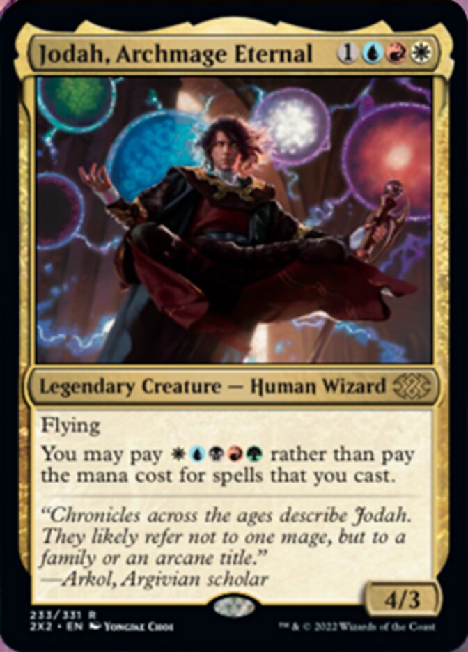 Jodah, Archmage Eternal [Double Masters 2022] Foil