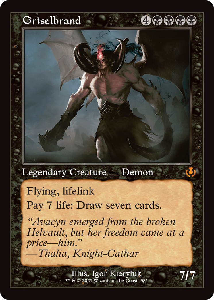 Griselbrand (Retro Frame) [Innistrad Remastered] Foil