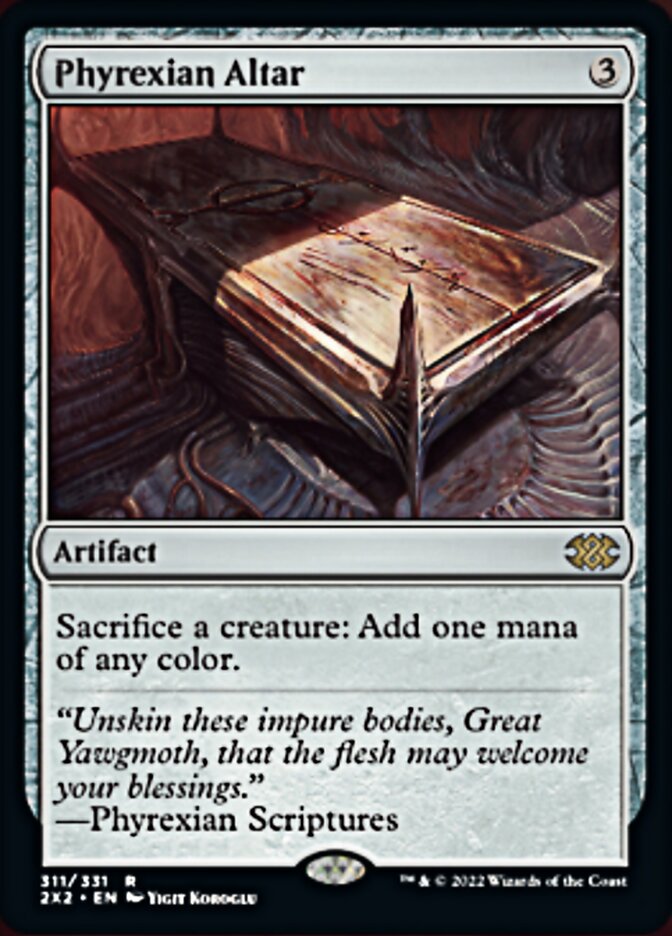 Phyrexian Altar [Double Masters 2022] Foil