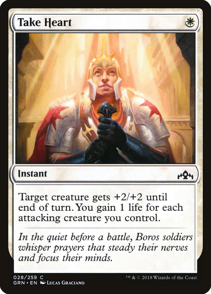 Take Heart [Guilds of Ravnica] Foil