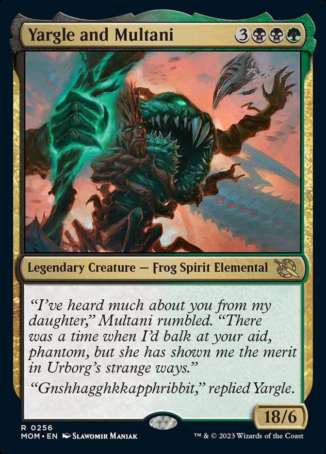 Yargle and Multani [March of the Machine] Foil