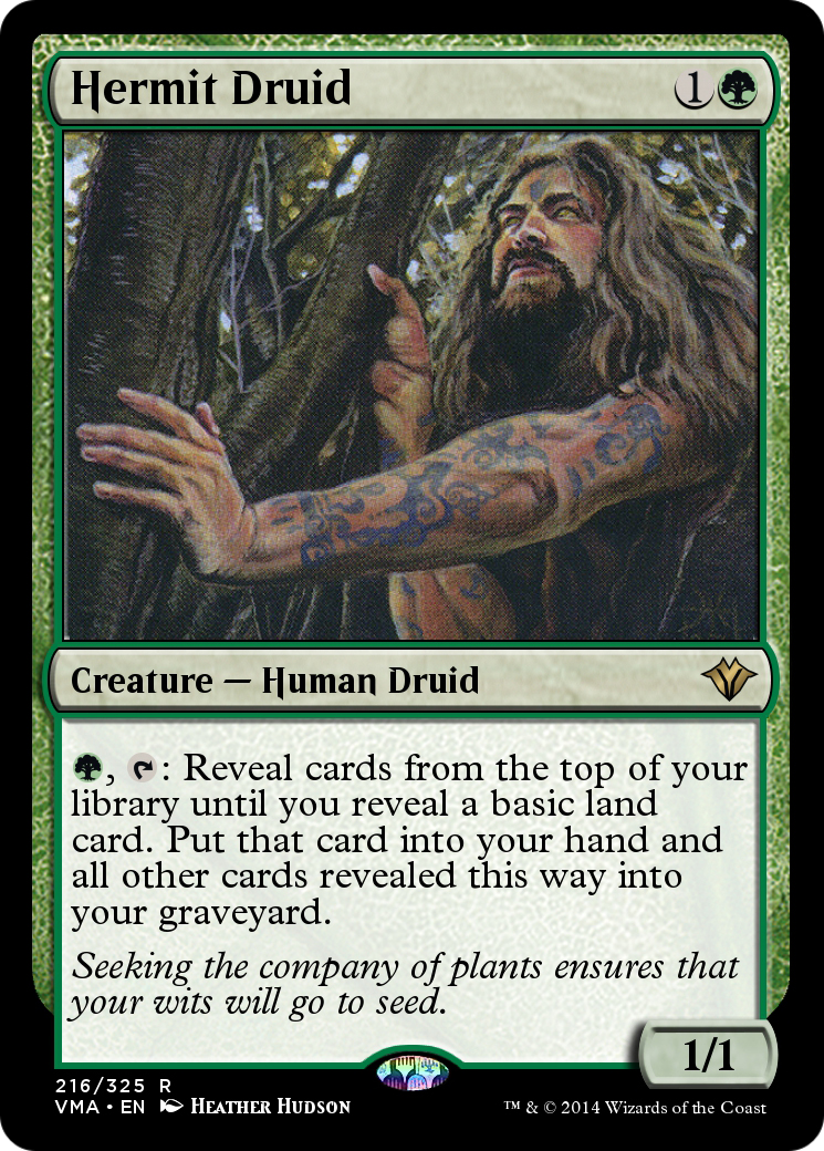 Hermit Druid  [Vintage Masters] Foil