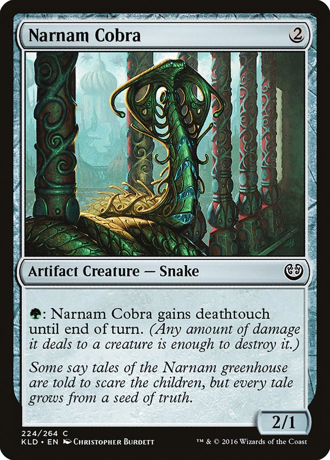Narnam Cobra [Kaladesh] Foil
