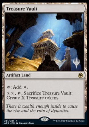 Treasure Vault (Promo Pack) [Dungeons & Dragons: Adventures in the Forgotten Realms Promos] Foil
