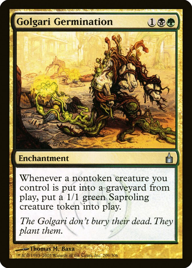 Golgari Germination [Ravnica: City of Guilds] Foil